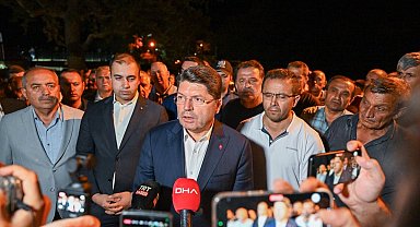 Adalet Bakanı Tunç: "26 Haziran-26 Temmuz tarihleri arasında çıkan orman yangınlarıyla ilgili 17 kişi tutuklu bulunmaktadır"