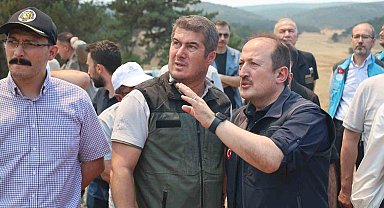 AFAD: "Yangınlara karşı mücadele kapsamında 4 bin 231 personel, 45 hava aracı ve bin 236 kara aracı görev yapmaktadır"