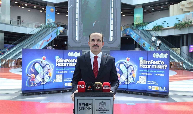 Başkan Altay tüm Türkiye'yi 10. Konya Bilim Festivali'ne davet etti