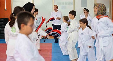 Başkan Kavuş'tan geleceğin sporcularına hep destek tam destek