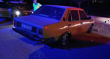 Dedesinden kalma otomobille polisten kaçan sürücü ehliyetsiz çıktı