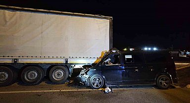 Dikkatsizlik tır kazalarını arttırıyor