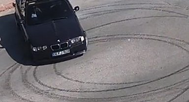 Drift atan sürücüye 46 bin TL ceza