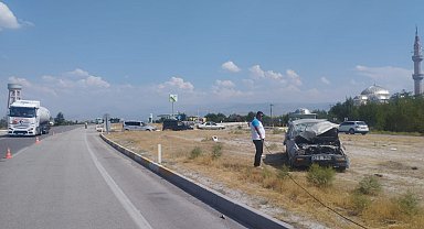 Ereğli'de kamyonet takla attı: 5 yaralı