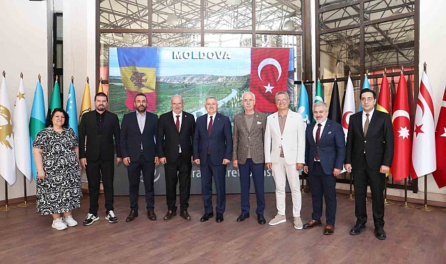 Görev süresinin sonuna yaklaşan Moldova Büyükelçisi Dmitri Croitor'dan ATO Başkanı Baran'a veda ziyareti