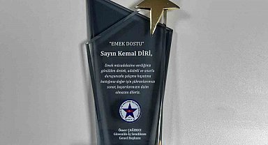 Güven-İş'ten İHA'ya ödül