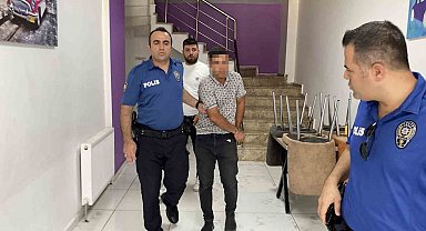 Kadını telefonla rahatsız eden şüpheli kendini lokantanın tuvaletine kilitledi