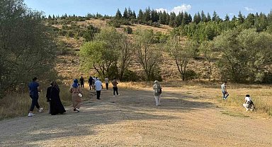 Kırşehir'de orman yangınına önlem: Doğadan 150 kilogram atık toplandı