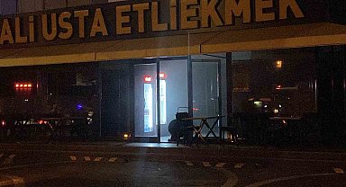 Klima motorunun patlaması sonucu lokantada yangın çıktı