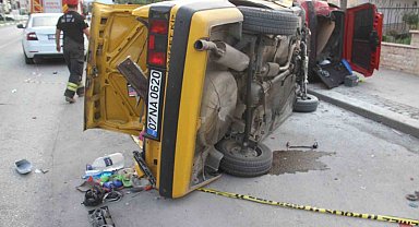 Konya'da ehliyetsiz sürücü dehşeti