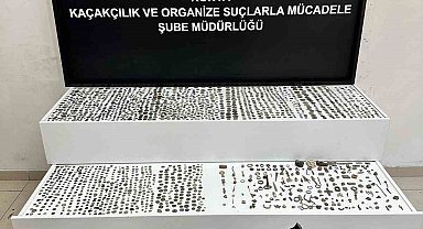 Konya'da tarihi eser operasyonu