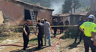 Müstakil evde çıkan yangında 1 kişi hayatını kaybetti