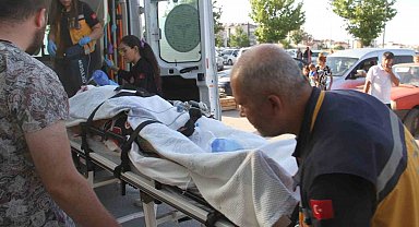 Otomobilin çarptığı bisikletli ağır yaralandı