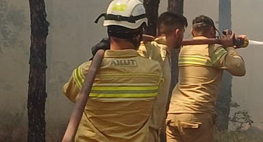 Yangında şehit olan ekibin son görüntüsü ortaya çıktı