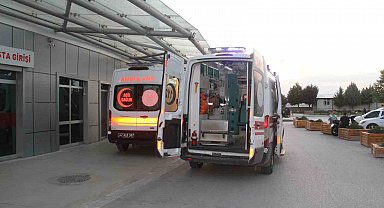Akıma kapılan inşaat işçisi yaralandı