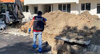 Ankara'da inşaat alanında göçük: 1 işçi yaralandı