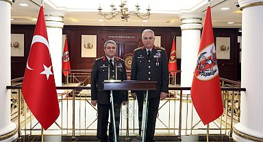 Bakan Güler, Genelkurmay Başkanlığındaki devir teslim törenine iştirak etti