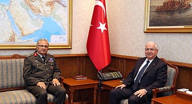 Bakan Güler, Kara Kuvvetleri Komutanlığına atanan Tokel'i kabul etti