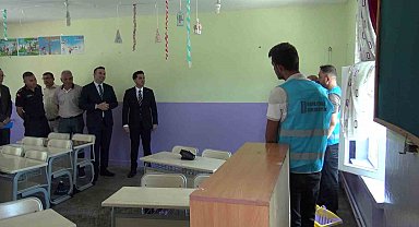 Karaman'da yükümlülerden eğitime anlamlı destek