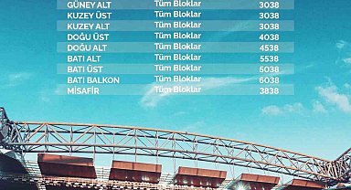 Kayserispor - Galatasaray maçı bilet fiyatları belli oldu