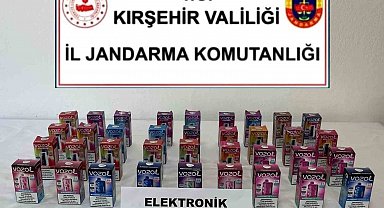 Kırşehir'de kaçak elektronik sigara operasyonu: 36 adet ele geçirildi