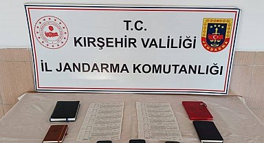 Kırşehir'de tefecilik yapanlar yakalandı