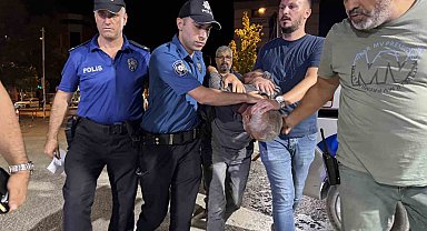 Konya'da baba ve 11 yaşındaki oğlunu öldüren zanlı mısır tarlasında yakalandı