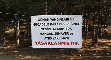 Melikgazi Belediyesi uyardı: Mesire alanlarında mangal, semaver yakmak yasak