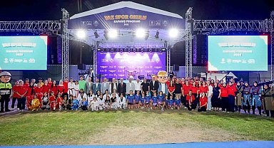 Meram yaz spor okulları için coşkulu final