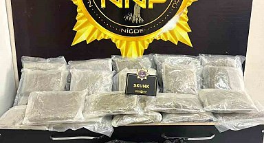 Niğde'de 10 kilo uyuşturucu ele geçirildi