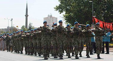 Zafer Bayramı töreninin provası yapıldı