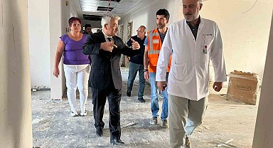Akşehir Devlet Hastanesi ek binasında sona doğru