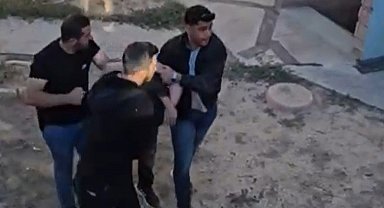 Cezaevi firarisinin yakalandığı anlar kameraya yansıdı