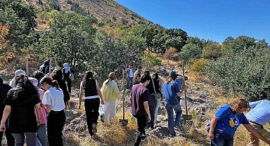 Dünya Eczacılar Günü'nde Ali Dağı'na 'Yeşil Nefes'