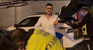 Ehliyetsiz sürücü başkasının ehliyetiyle uygulamadan geçmek istedi, 37 bin 354 TL ceza yedi