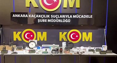 İnternetten satılan gizli dinleme ve görüntü cihazları ele geçirildi: 1 şüpheli yakalandı