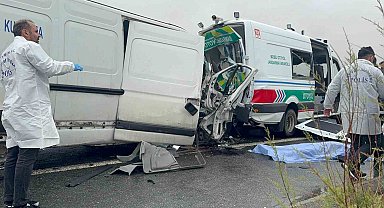 Jandarma aracına minibüs çarptı: 2 jandarma şehit oldu, 1 vatandaş hayatını kaybetti