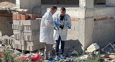 Karaman'da inşaat alanında yerde yatar vaziyette bulunan yaşlı kadın kurtarılamadı
