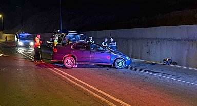 Kayseri'de iki araç kafa kafaya çarpıştı: 1 ölü, 3 yaralı