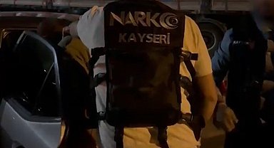 Kayseri'de yarım kilo uyuşturucu ele geçirildi