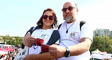 Üç gün süren kahve festivali Başkent'i kahve kokusuna bürüdü