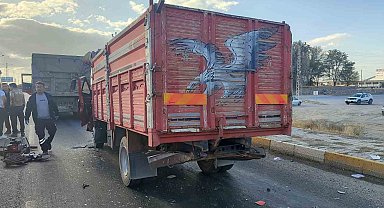 Konya'da zincirleme trafik kazası: 2 yaralı