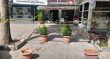 Kuaför dükkanına pompalı tüfekli saldırı: 1 yaralı