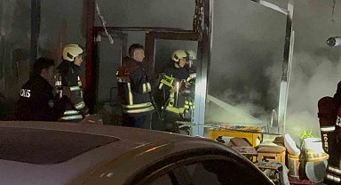 Restorandan çıkan yangın korkuttu