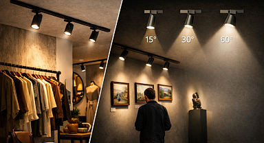 Ray Tipi Spot Aydınlatma Nerelerde Kullanılır ve Doğru Işık Açısı Nasıl Seçilir